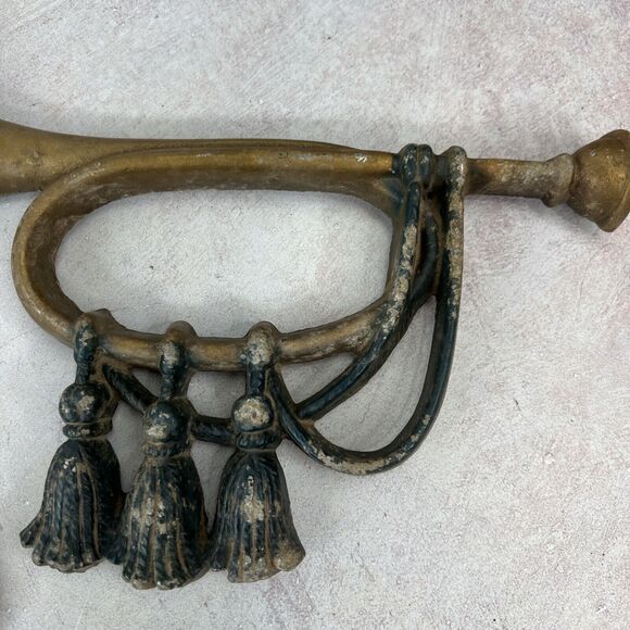 3 Vintage Sexton Cast Metal‎ Continental Army Minuteman Soldiers & BugleWall Art - Picture 12 of 16